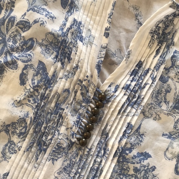 Soft Surroundings Embroidery Tunic Top size M/L - Picture 4 of 6